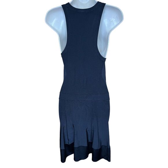 A.L.C. Scoop Neck Black Tank Pleated Dress Size XS - Picture 3 of 6